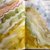 Artist's book using natural inks